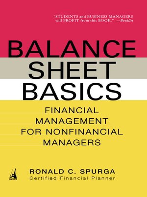 cover image of Balance Sheet Basics